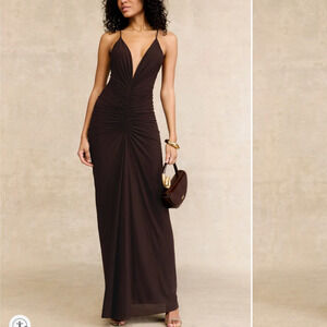 ronny kobo wyeth halter knit combo maxi dress Ronny Kobo Collection | Dresses | Ronny Kobo Wyeth Halter Knit Combo Maxi Dress